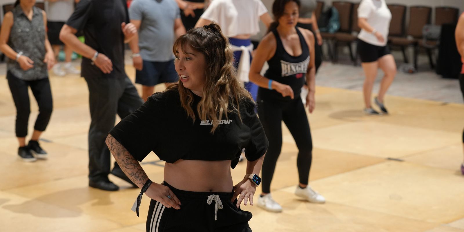 A dancer performing at the California Dance Festival in 2025