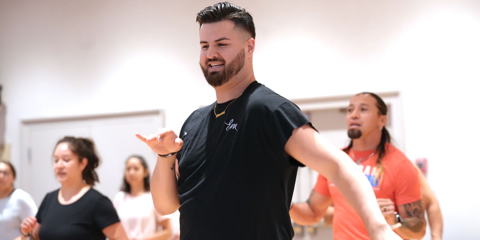 A dancer spinning on stage at the California Dance Festival in 2025